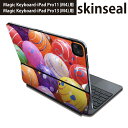 マジックキーボード 用 スキンシール 11インチ 13インチ iPad Pro11(M4) iPad Pro13(M4)用 2024年発売 第5世代 Magic Keyboard 対応 前面 背面 保護シール 人気 夏 祭り 写真 002767