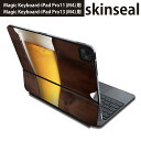 マジックキーボード 用 スキンシール 11インチ 13インチ iPad Pro11(M4) iPad Pro13(M4)用 2024年発売 第5世代 Magic Keyboard 対応 前面 背面 保護シール 人気 稲 畑 033676