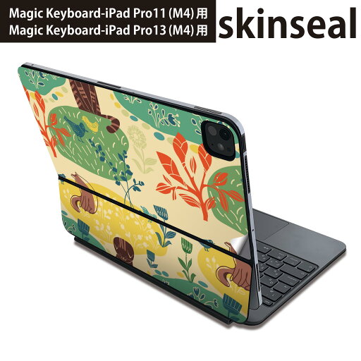 マジックキーボード 用 スキンシール 11インチ 13インチ iPad Pro11(M4) iPad Pro13(M4)用 2024年発売 第5世代 Magic Keyboard 対応 前面 背面 保護シール 人気 猫 キャラクター 鳥 004419 マジックキーボード 用 スキンシール 11インチ 13インチ iPad Pro11(M4) iPad Pro13(M4)用 2024年発売 第5世代 Magic Keyboard 対応 前面 背面 保護シール 人気 猫 キャラクター 鳥 004419