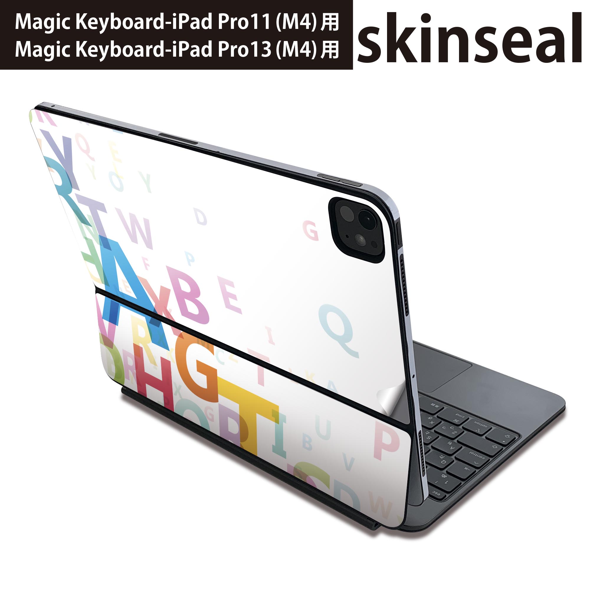 商品特徴・貼るだけでおしゃれに簡単着せ替え、Magic Keyboard 全面デザインスキンシール！・高精細プリントで写真と遜色がない仕上がり！・ちょっとしたすり傷から端末を保護！・「裸で持つ派」の人にはもちろん、お手持ちのクリアケース付けてもOK！・エアフリー素材で気泡の心配も軽減！・貼り直しOK！位置調整も安心！注意事項画像はサンプルです。ご覧の環境によっては多少色味に違いを感じる場合がございます。 イメージと違った、モニターと色味が異なるという理由での交換や返金はご対応出来かねます。端末本体やクリアケースは付属しません。貼付時のずれやカメラ周りの凹凸を考慮してカメラ穴等は少し大きめにカットしています。貼付の際はカメラ穴を基準に位置を合わせてください。カメラ付近の何もないように見える場所に穴が開いていますが、こちらは近接・明るさ感知センサー用の穴です。端末本体に直接貼ることを想定しています。保護フィルムなどの上から貼ると上手く貼れない可能性があります初回貼付時の位置調整や貼り直しは可能ですが、しっかり接着させた後の貼り直しは保証しておりません。こちらは無地のシートにプリントした商品で、デコなどの加工はございません。 凹凸や光沢があるように見えたり布地や金属を素材にしたように見える商品もありますが、図版によるものです。印刷カメラ穴の位置にわずかなズレが生じる場合がございます。ご注文後に1点1点制作する受注生産品のため、不良品以外のご返品や交換は固くお断り致します。 機種間違いも保証対象外となりますため、ご注文の際は必ず機種をご確認下さい。発送について完全受注生産のハンドメイド商品となりますので、既製品と比べて発送までお時間を頂いています。 基本的に決済確認後、2?3営業日、最大で10営業日での発送となります。繁忙期や休業日明けの場合はさらに時間がかかる場合があります。 その際には別途メールにてご連絡致します。メール便の場合、発送日から到着までに2?4日ほどかかる場合が多く、紛失などの保障もご対応できかねます。あらかじめご了承下さい。