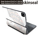 マジックキーボード 用 スキンシール 11インチ 13インチ iPad Pro11(M4) iPad Pro13(M4)用 2024年発売 第5世代 Magic Keyboard 対応 前面 背面 保護シール 人気 2015 カレンダー シンプル 008352