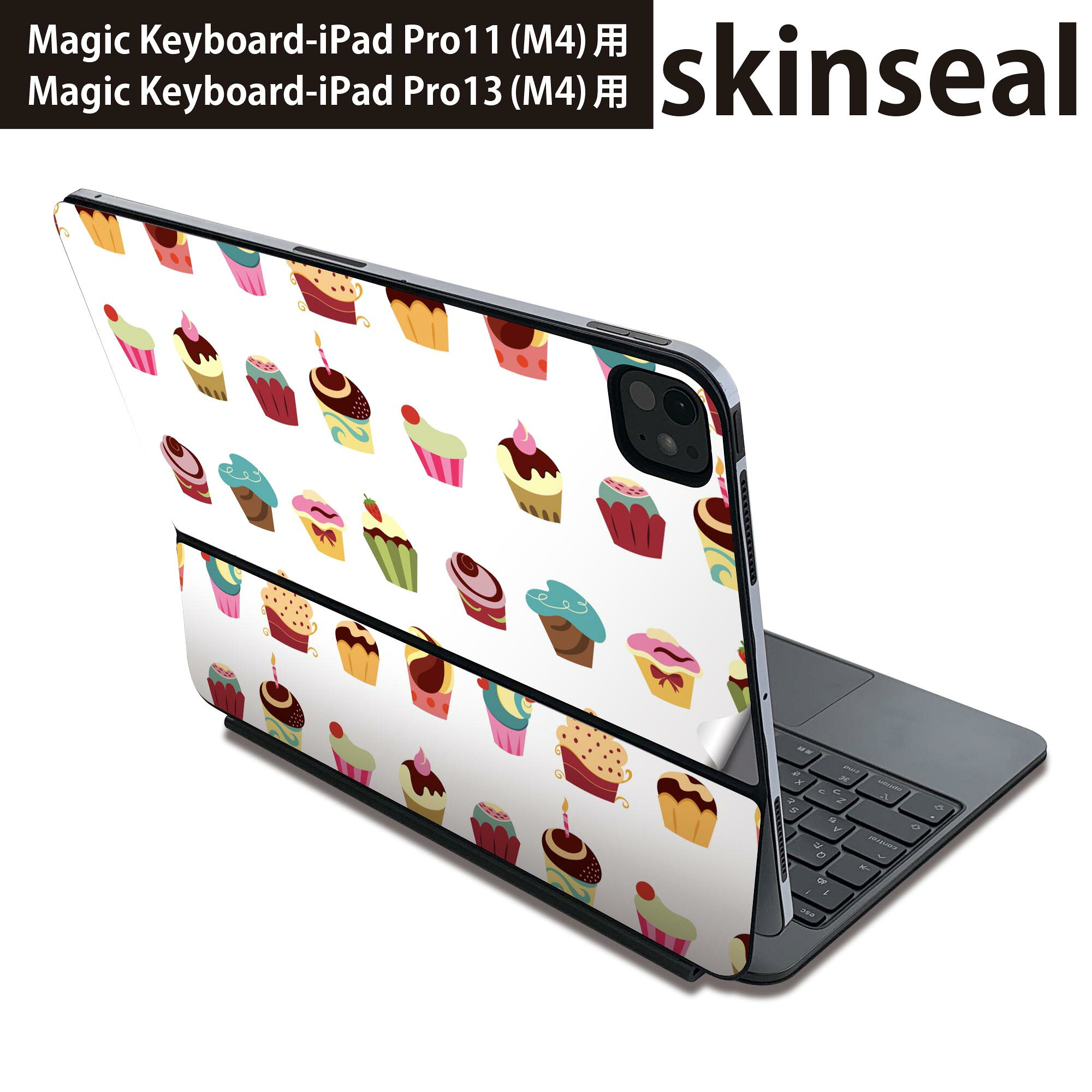 商品特徴・貼るだけでおしゃれに簡単着せ替え、Magic Keyboard 全面デザインスキンシール！・高精細プリントで写真と遜色がない仕上がり！・ちょっとしたすり傷から端末を保護！・「裸で持つ派」の人にはもちろん、お手持ちのクリアケース付けてもOK！・エアフリー素材で気泡の心配も軽減！・貼り直しOK！位置調整も安心！注意事項画像はサンプルです。ご覧の環境によっては多少色味に違いを感じる場合がございます。 イメージと違った、モニターと色味が異なるという理由での交換や返金はご対応出来かねます。端末本体やクリアケースは付属しません。貼付時のずれやカメラ周りの凹凸を考慮してカメラ穴等は少し大きめにカットしています。貼付の際はカメラ穴を基準に位置を合わせてください。カメラ付近の何もないように見える場所に穴が開いていますが、こちらは近接・明るさ感知センサー用の穴です。端末本体に直接貼ることを想定しています。保護フィルムなどの上から貼ると上手く貼れない可能性があります初回貼付時の位置調整や貼り直しは可能ですが、しっかり接着させた後の貼り直しは保証しておりません。こちらは無地のシートにプリントした商品で、デコなどの加工はございません。 凹凸や光沢があるように見えたり布地や金属を素材にしたように見える商品もありますが、図版によるものです。印刷カメラ穴の位置にわずかなズレが生じる場合がございます。ご注文後に1点1点制作する受注生産品のため、不良品以外のご返品や交換は固くお断り致します。 機種間違いも保証対象外となりますため、ご注文の際は必ず機種をご確認下さい。発送について完全受注生産のハンドメイド商品となりますので、既製品と比べて発送までお時間を頂いています。 基本的に決済確認後、2?3営業日、最大で10営業日での発送となります。繁忙期や休業日明けの場合はさらに時間がかかる場合があります。 その際には別途メールにてご連絡致します。メール便の場合、発送日から到着までに2?4日ほどかかる場合が多く、紛失などの保障もご対応できかねます。あらかじめご了承下さい。