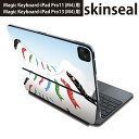 マジックキーボード 用 スキンシール 11インチ 13インチ iPad Pro11(M4) iPad Pro13(M4)用 2024年発売 第5世代 Magic...