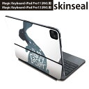 マジックキーボード 用 スキンシール 11インチ 13インチ iPad Pro11(M4) iPad Pro13(M4)用 2024年発売 第5世代 Magic Keyboard 対応 前面 背面 保護シール 人気 イースター うさぎ 動物 014300