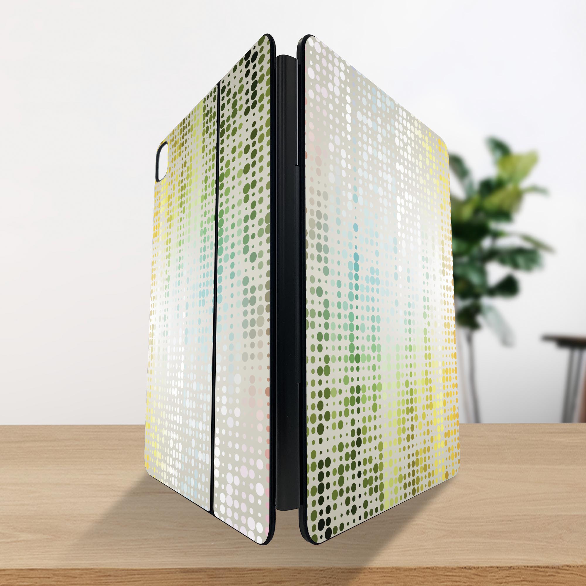 マジックキーボード 用 スキンシール 11インチ 13インチ iPad Pro11(M4) iPad Pro13(M4)用 2024年発売 第5世代 Magic Keyboard 対応 前面 背面 保護シール 人気 模様　カラフル 002351