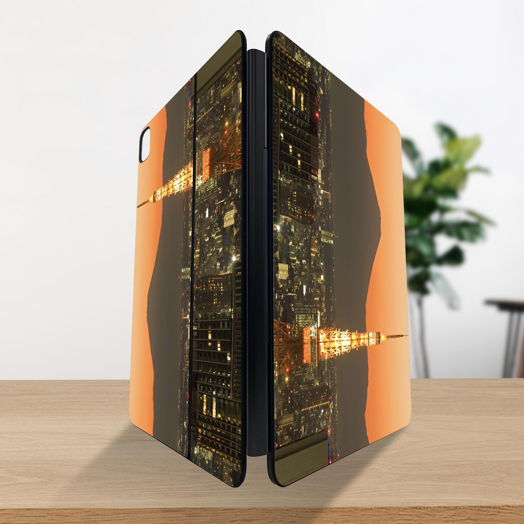マジックキーボード 用 スキンシール 11インチ 13インチ iPad Pro11(M4) iPad Pro13(M4)用 2024年発売 第5世代 Magic Keyboard 対応 前面 背面 保護シール 人気 写真　風景　景色 003407