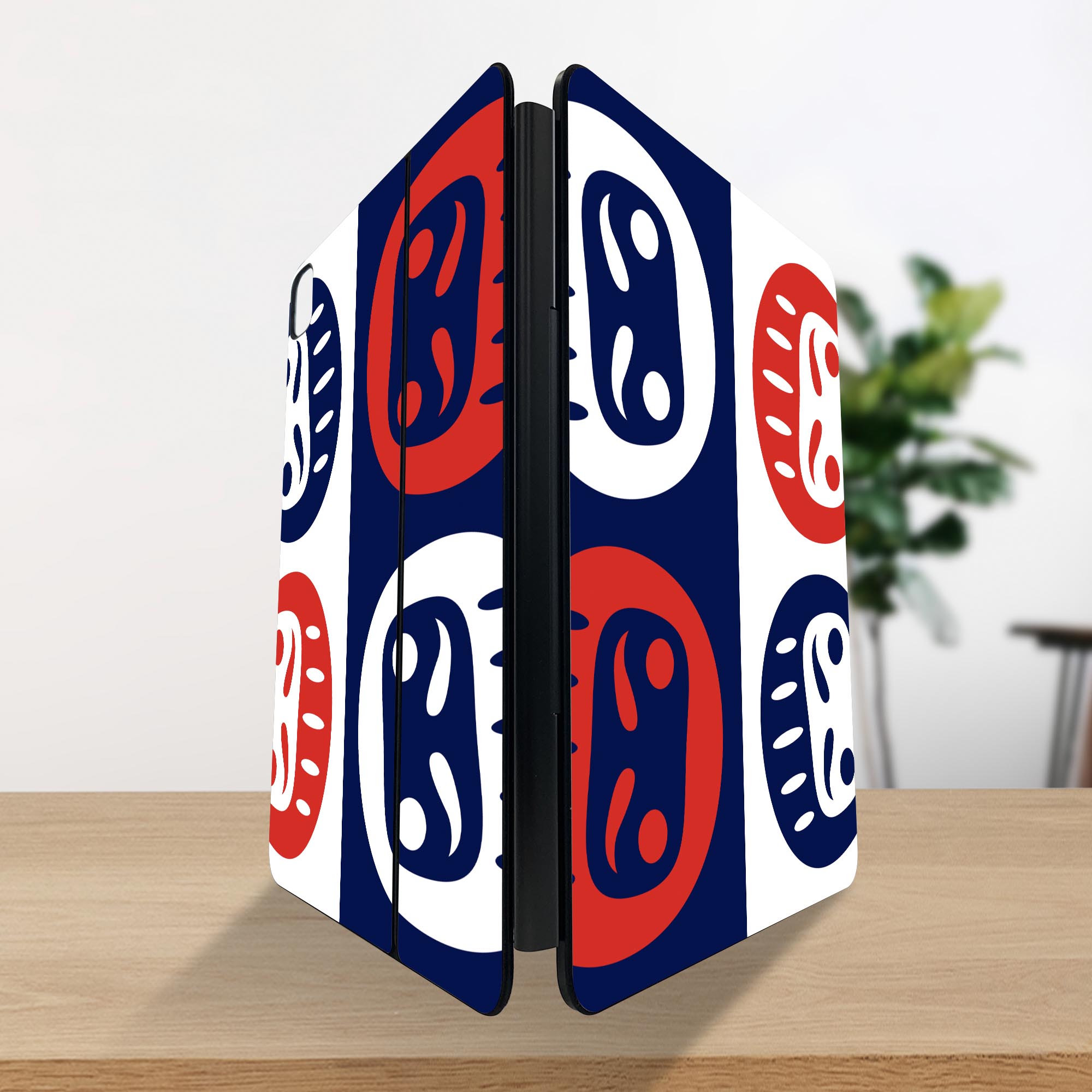 マジックキーボード 用 スキンシール 11インチ 13インチ iPad Pro11(M4) iPad Pro13(M4)用 2024年発売 第5世代 Magic Keyboard 対応 前面 背面 保護シール 人気 だるま　商売?盛 013214