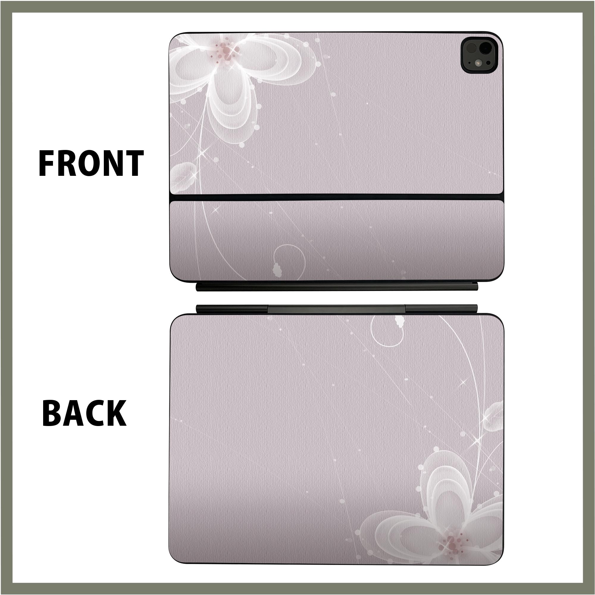 マジックキーボード 用 スキンシール 11インチ 13インチ iPad Pro11(M4) iPad Pro1...