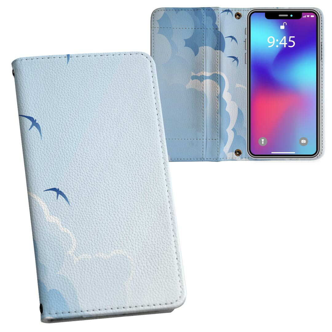 商品特徴・シームレスな両面フルデザイン、開いた時も内側のデザインが楽しめます・素材には高品質の人工革を貼った、しっかり厚みのあるタイプ・内側にはスマホを装着するケースが付属・機種専用のカメラホール仕様でケースを装着したままの撮影が可能・ワン...