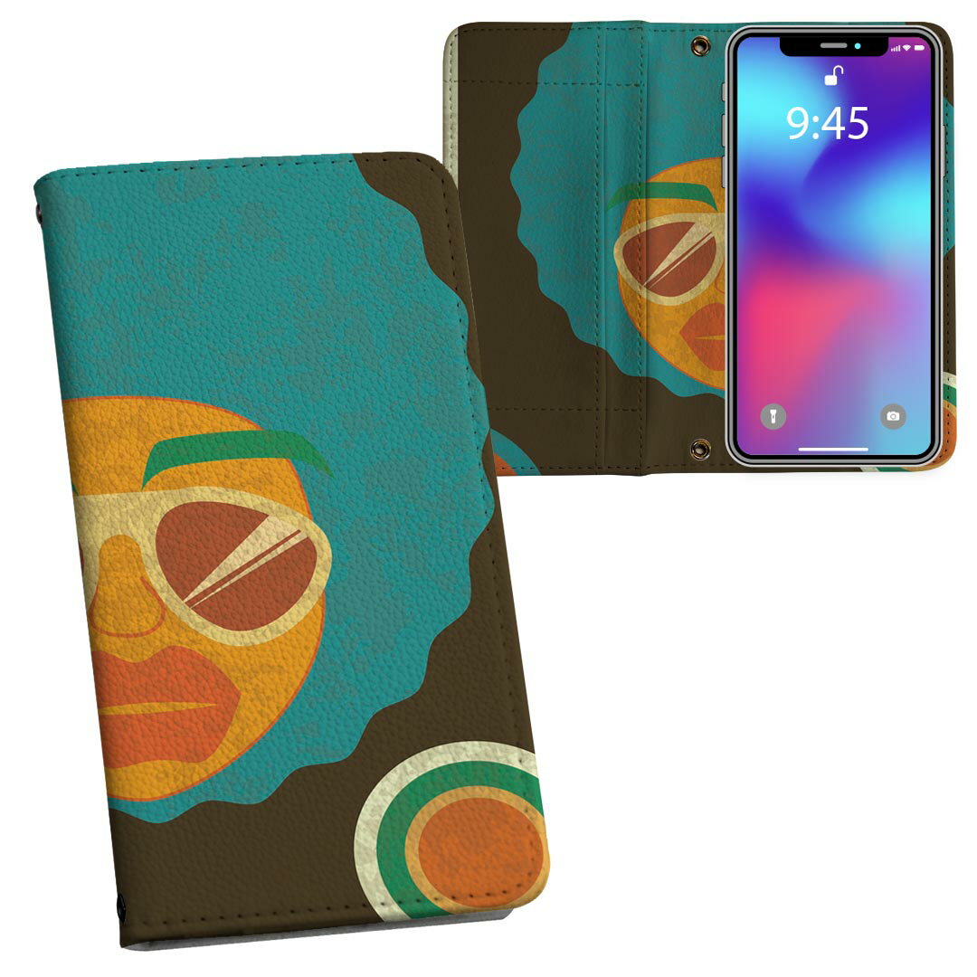 iPhone11 Pro Max 6.5インチ 専用 iphone11pronax アイフォン softbank docomo au 両面プリント 裏表 内側 内面 スマホ カバー レザー ケース 手帳タイプ フリップ ダイアリー 二つ折り 革 フルデザイン 007372 ユニーク アフロ　人物　イラスト