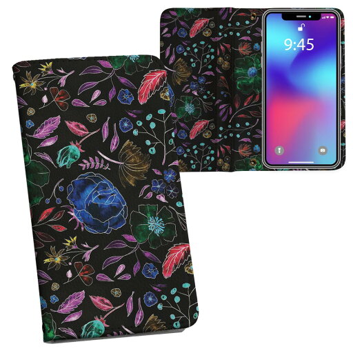 AQUOS wish3 SH-53D A302SH SH-M25 用 内側プリント ケース カバー sh53d 対応 ケース カバー 手帳型 マグネット式 ピタッと閉まる レザーケース カード収納 ポケット 022931 花 カラフル 模様 AQUOS wish3 SH-53D A302SH SH-M25 用 内側プリント ケース カバー sh53d 対応 ケース カバー 手帳型 マグネット式 ピタッと閉まる レザーケース カード収納 ポケット 022931 花 カラフル 模様