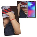 Galaxy A41 用 手帳型 内側プリント ケース カバー SC-41A / SCV48 共通対応 ケース カバー 手帳型 sc41a マグネット式 ピタッと閉まる レザーケース カード収納 ポケット 025625 赤ちゃん 帽子 男の子 可愛い(2)