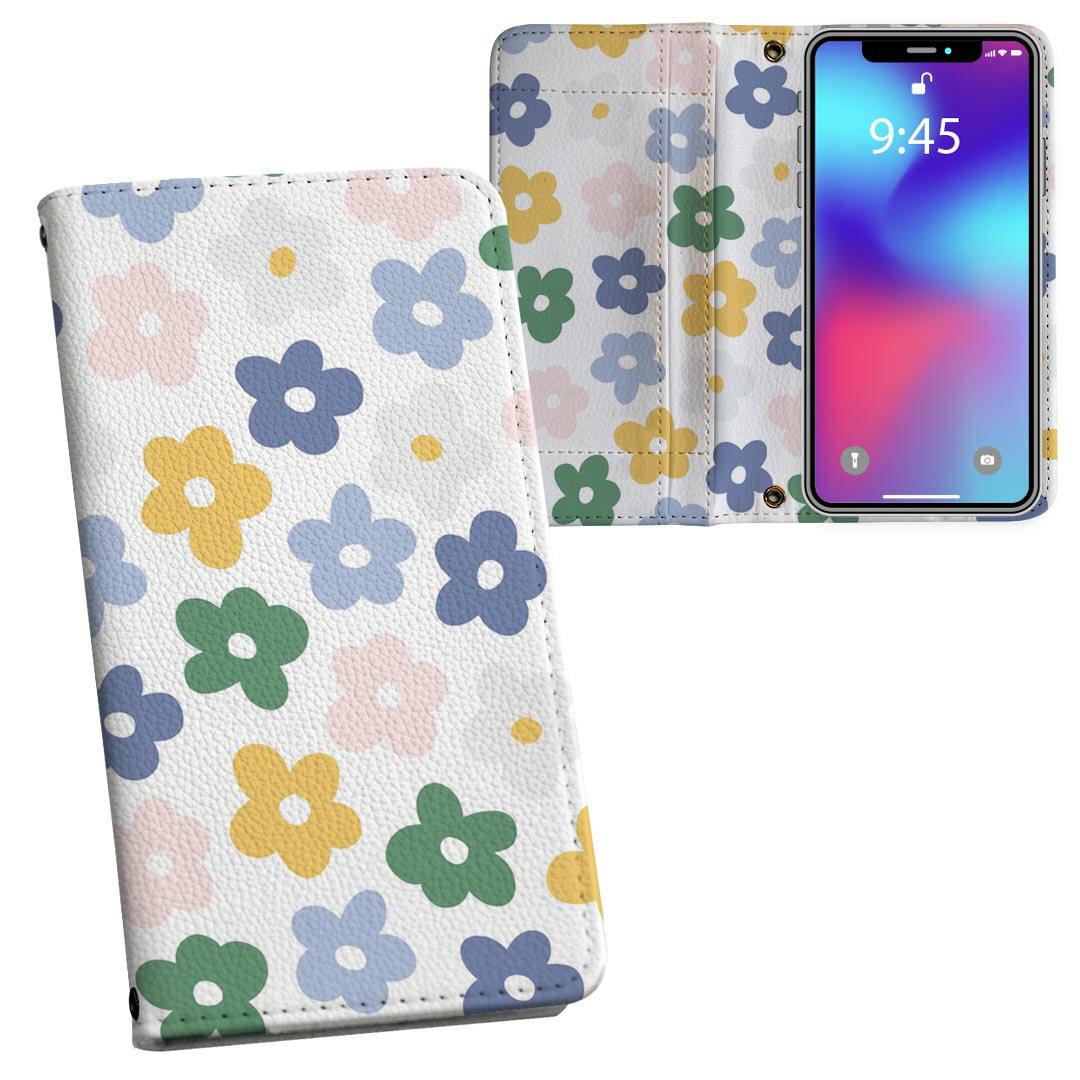 iPhone17 用 内側プリント ケース カバー 手帳型 マグネット式 ピタッと閉まる レザーケース カード収納 ポケット 050208(2.0)