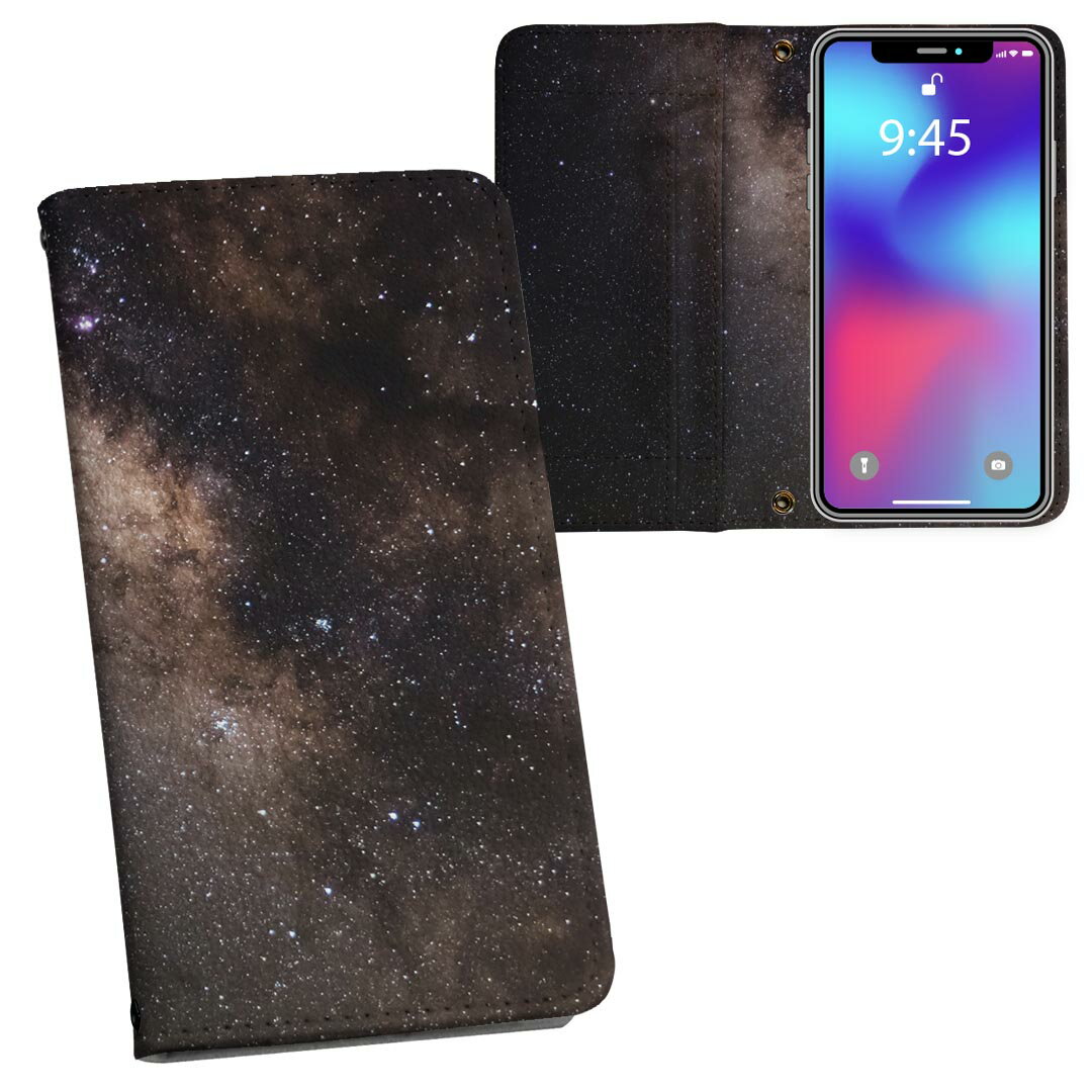 商品特徴・シームレスな両面フルデザイン、開いた時も内側のデザインが楽しめます・素材には高品質の人工革を貼った、しっかり厚みのあるタイプ・内側にはスマホを装着するケースが付属・機種専用のカメラホール仕様でケースを装着したままの撮影が可能・ワン...