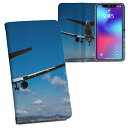 AQUOS Sense4 SH-41A SH-RM15 SH-M15 A003SH 用 内側プリント sh41a 対応カバー 手帳型 マグネット式 ピタッと閉まる レザーケース カード収納 ポケット 011412 飛行機 乗り物 空(2)