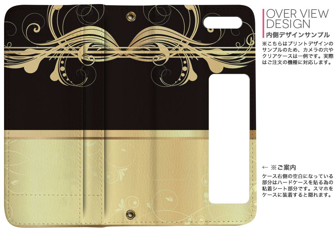 SC-02M Galaxy A20 ギャラクシー エートゥエンティ sc02m docomo ドコモ 両面プリント 裏表 内側 内面 スマホ カバー レザー ケース 手帳タイプ フリップ ダイアリー 二つ折り 革 フルデザイン 007576 植物　黒　ブラック　イエロー