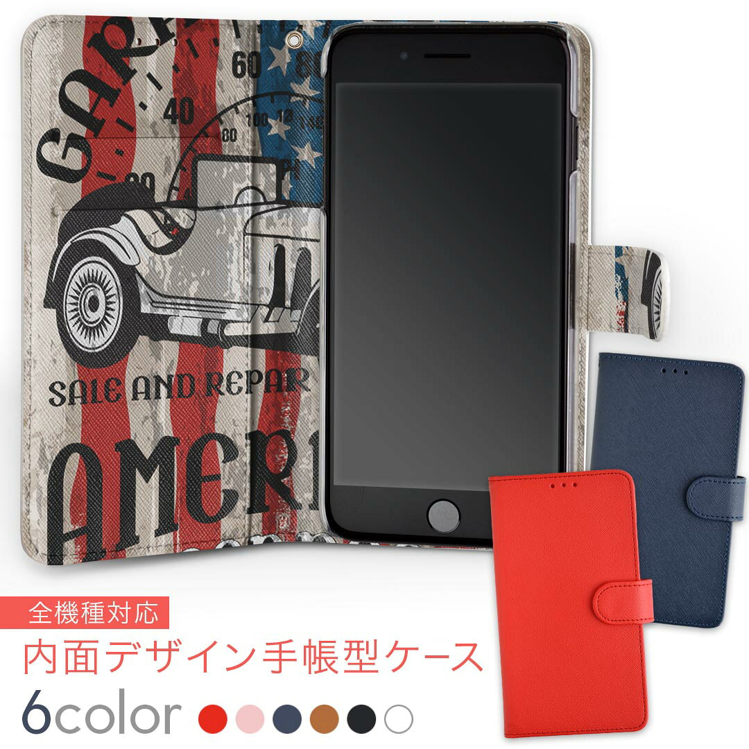 SO-04H Xperia X Performance エクスペリア X パフォーマンス so04h docomo ドコモ 内面プリント 裏側 内側 内面 スマホ カバー レザー ケース 手帳タイプ フリップ ダイアリー 二つ折り 革 insidenb 011910 アメリカ　車　英字