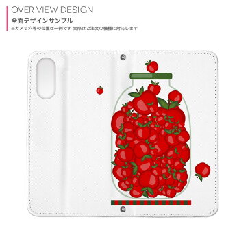 MO-01K MONO モノ mo01k docomo ドコモ 手帳型 スマホ カバー カバー レザー ケース 手帳タイプ フリップ ダイアリー 二つ折り 革 009174 果物 赤 リンゴ