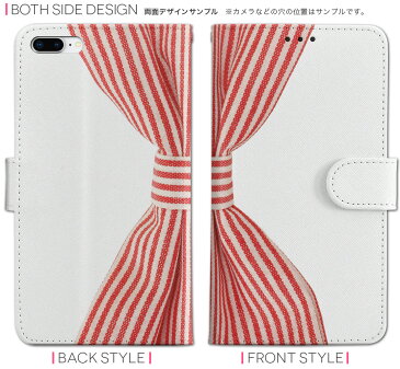 iPhone X iPhone 10 アイフォーン エックス テン スマホケース スマホカバー ケース カバー 手帳型 手帳タイプ 革 igcase 000984 ユニーク リボン ストライプ