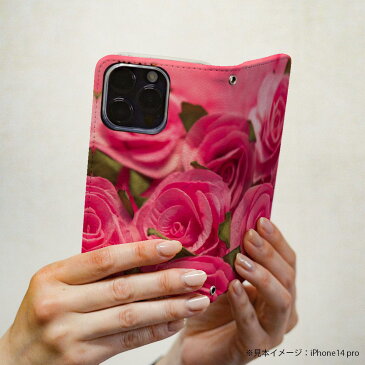 SCV42 Galaxy S10+ ギャラクシー エステンプラス au エーユー scv42 手帳型 スマホ カバー カバー レザー ケース 手帳タイプ フリップ ダイアリー 二つ折り 革 004707 花 写真 ピンク
