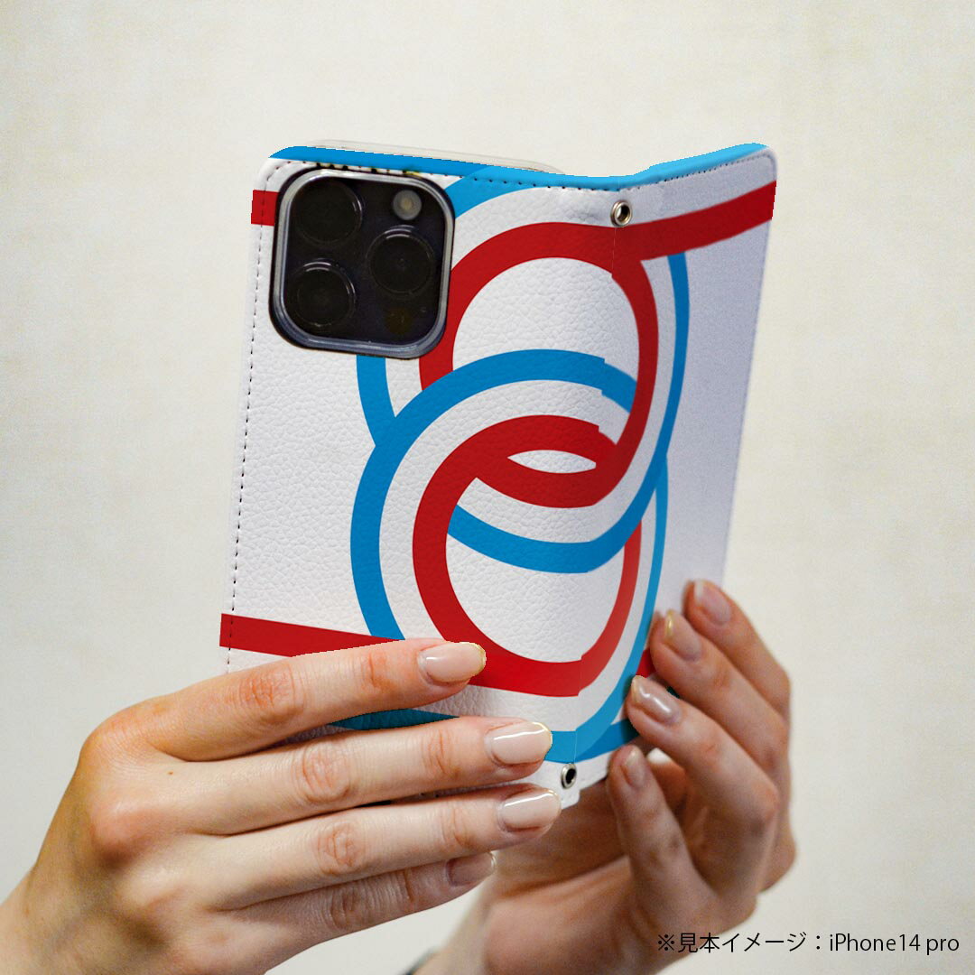 iPhone 7 plus/iPhone 8 plus/iPhone 6 plus/iPhone 6s plus スマホケース スマホカバー ケース カバー　手帳型 手帳タイプ 革 igcase 005951 その他 青　ブルー　赤　レッド