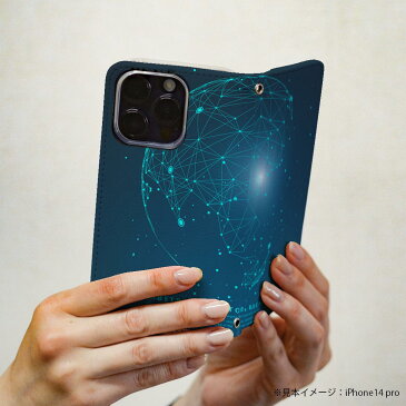 SH-01K AQUOS sense sh01k DOCOMO ドコモ 手帳型 スマホ カバー カバー レザー ケース 手帳タイプ フリップ ダイアリー 二つ折り 革 016061 地球 宇宙 かっこいい