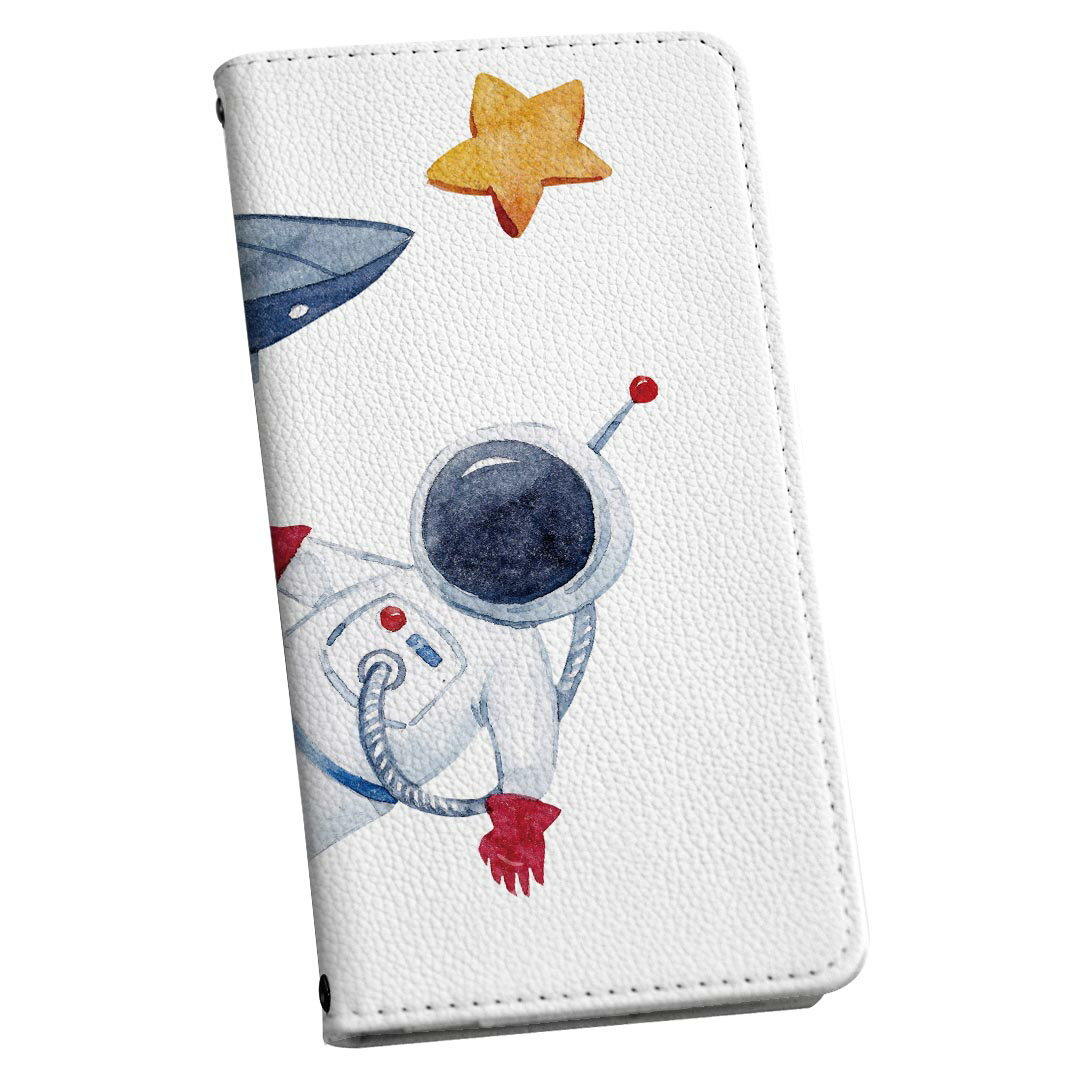 樂天商城 - AQUOS Sense4 専用 ケース カバー SH-41A SH-RM15 SH-M15 A003SH 手帳 igcase スマコレ 手帳型 スマホケース スマホカバー 020076 宇宙 宇宙 かわいい ロケット