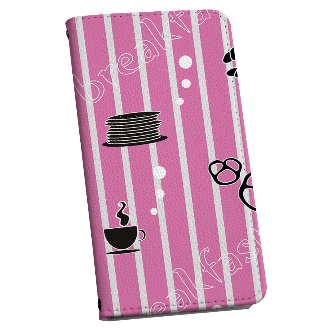 iPhone13 mini 5.4インチ 専用 ケース 手帳型ケース アイフォン13 mini 用カバー igcase 各キャリア対応 スマコレ 006404 その他 朝食　パン　カップ