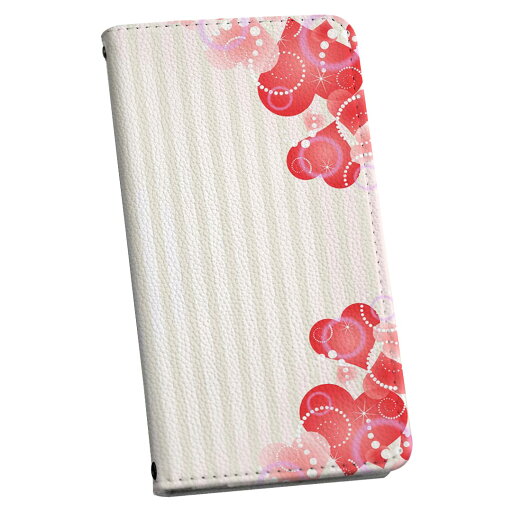 Xperia XZ2 Compact SO-05K エクスペリア so05k スマホケース スマホカバー ケース カバー 手帳型 手帳タイプ 革 igcase 006649 ラブリー フラワー ハート ストライプ Xperia XZ2 Compact SO-05K エクスペリア so05k スマホケース スマホカバー ケース カバー 手帳型 手帳タイプ 革 igcase 006649 ラブリー フラワー ハート ストライプ
