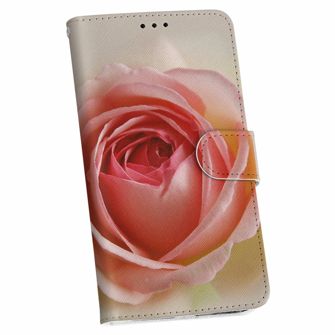 Mobile Phone Cases - Xperia XZ2 Compact SO-05K エクスペリア so05k スマホケース スマホカバー ケース カバー　手帳型 手帳タイプ 革 igcase 007217 フラワー 花　フラワー