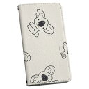 iPhone 7 plus/iPhone 8 plus/iPhone 6 plus/iPhone 6s plus スマホケース スマホカバー ケース カバー 手帳型 手帳タイプ 革 igcase 011206 動物 アニマル コアラ(2)