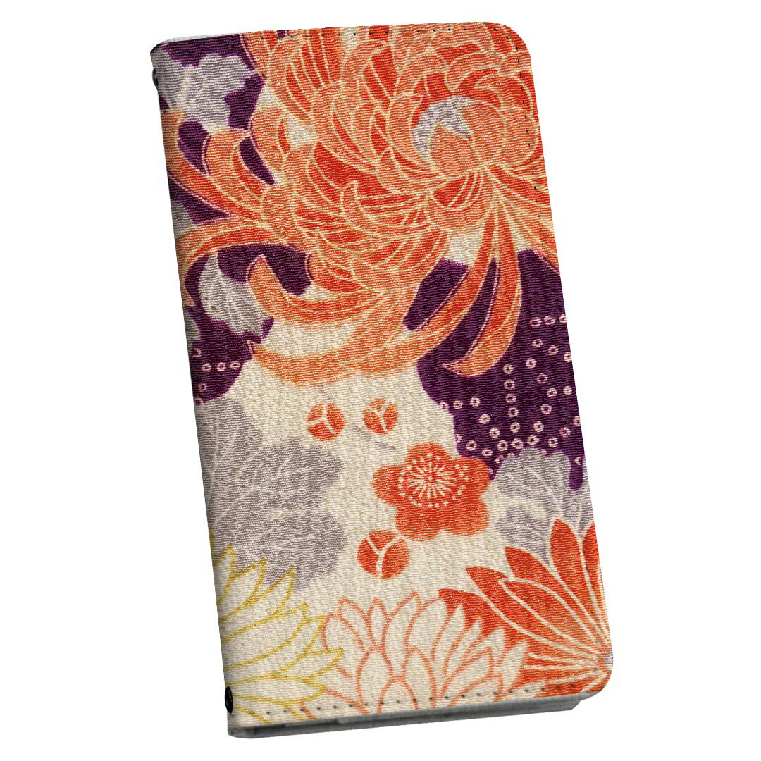 AQUOS Sense5G 専用 ケース カバー SH-53A docomo ドコモ 手帳 igcase スマコレ 手帳型 スマホケース スマホカバー 012295 和　和柄　花