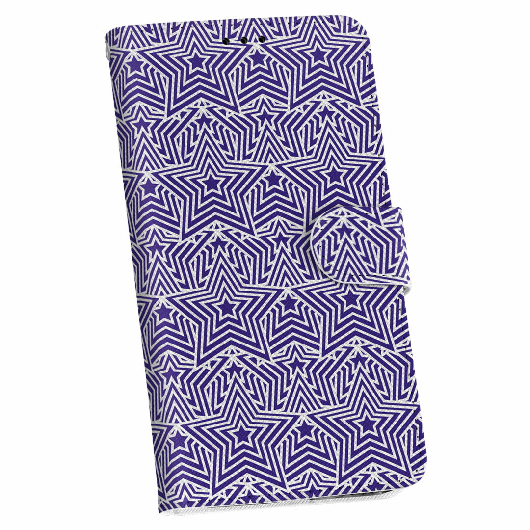 SCV45 Galaxy Note10+ ギャラクシー ノート プラス au エーユー scv45 手帳型 スマホ カバー カバー レザー ケース 手帳タイプ フリップ ダイアリー 二つ折り 革 012709 星　柄　青