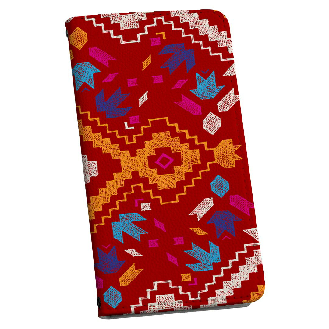 Mobile Phone Cases - Pixel 4XL Google グーグル ピクセル4xl pixel4xl simfree simフリー 手帳型 スマホ カバー カバー レザー ケース 手帳タイプ フリップ ダイアリー 二つ折り 革 014494 ネイティブ柄　模様