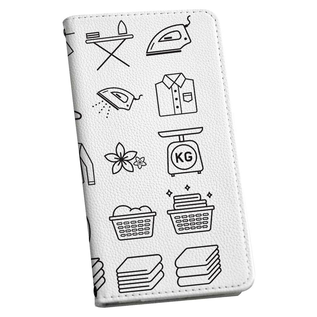 商品特徴・シームレスな全面デザイン（内側は落ち着いたオフホワイト）・外側は高品質の人工革を使用・内側にはスマホを装着するケースが付属・機種専用のカメラホール仕様でケースを装着したままの撮影が可能・ワンセグや動画の視聴に便利な横置きスタンド機...