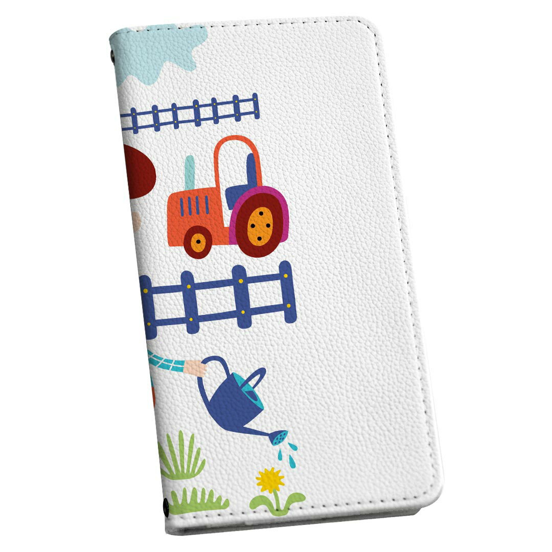 AQUOS Sense4 専用 ケース カバー SH-41A SH-RM15 SH-M15 A003SH 手帳 igcase スマコレ 手帳型 スマホケース スマホカバー 019097 イラスト アニマル キッズ