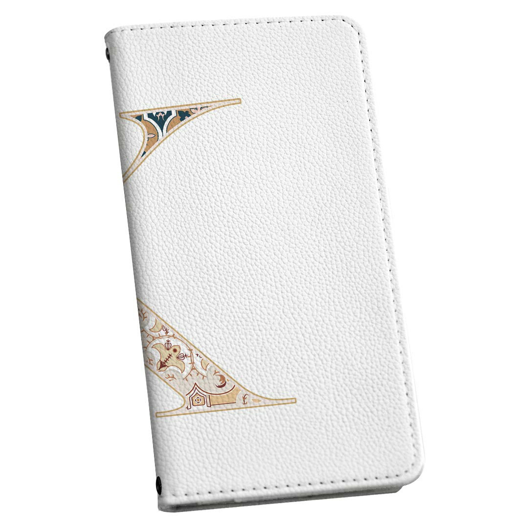 AQUOS Sense4 専用 ケース カバー SH-41A SH-RM15 SH-M15 A003SH 手帳 igcase スマコレ 手帳型 スマホケース スマホカバー 019254 フォント 文字 k アルファベット