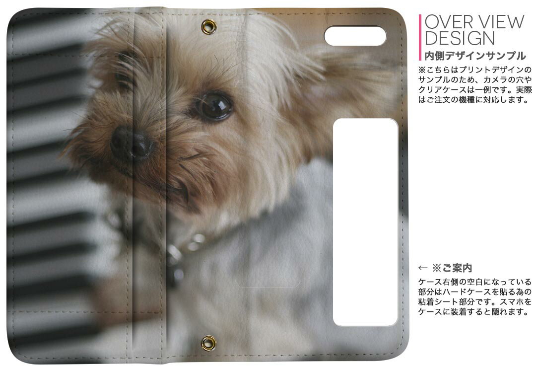 SCV46 Galaxy A20 ギャラクシー エートゥエンティ scv46 au エーユー 両面プリント 裏表 内側 内面 スマホ カバー レザー ケース 手帳タイプ フリップ ダイアリー 二つ折り 革 フルデザイン 004565 犬　写真　ピアノ