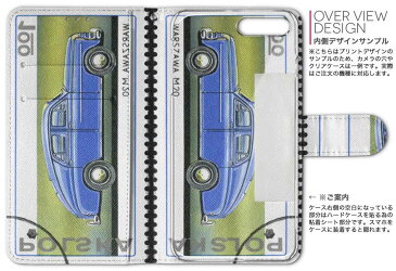 iPhone11 Pro 5.8インチ 専用 iphone11pro アイフォン softbank docomo au 両面プリント 裏表 内側 内面 スマホ カバー レザー ケース 手帳タイプ フリップ ダイアリー 二つ折り 革 フルデザイン 010335 乗り物 車 切手