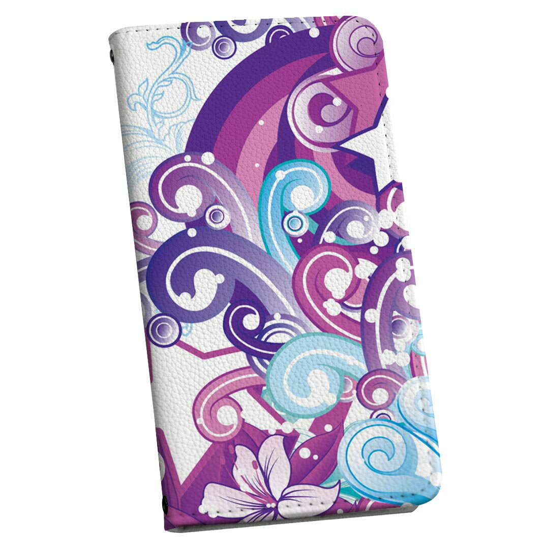 商品特徴・シームレスな全面デザイン（内側は落ち着いたオフホワイト）・外側は高品質の人工革を使用・内側にはスマホを装着するケースが付属・機種専用のカメラホール仕様でケースを装着したままの撮影が可能・ワンセグや動画の視聴に便利な横置きスタンド機能・ICカードなどを2枚まで収納できるカードスロット付き・マグネットフリップで開け閉めカンタン注意事項商品画像はサンプルイメージですので、ご覧の環境によっては多少色味に違いを感じる場合がございます。イメージと違った、モニターと色味が異なるという理由での交換や返金はご対応出来かねます。カバーのみの販売で本体は付属しません。ケース装着のままケーブルを挿しての充電は可能ですが、卓上ホルダでの充電は仕様上対応しておりません。また、ワイヤレス充電対応機種についてはお使いの機器や環境により反応しない場合があります。お手数ですがケースから外してお使い下さい。卓上ホルダ及びワイヤレスでの充電は保障の対象外となります。こちらは無地のレザーにデザインをプリントした商品で、デコなどの加工はございません。凹凸や光沢があるように見えたり布地や金属を素材にしたように見える商品もありますが、デザインの図版によるものです。撮影時にカバーが映り込む恐れがあるため、カメラ用の穴は若干大きめに開けています。カメラ穴の位置にわずかなズレが生じる場合がございます。また印刷時に微妙な画像のズレが生じる場合がございます。ご注文後に1点1点制作する受注生産品のため、不良品以外のご返品や交換は固くお断り致します。機種の選択間違いも保証対象外となりますため、ご注文の際は必ず機種をご確認下さい。発送について完全受注生産のハンドメイド商品となりますので、既製品と比べて発送までお時間を頂いています。 基本的に決済確認後、通常で3営業日程度、最大で10営業日程度での発送となります。繁忙期や休業日明けの場合はさらに時間がかかる場合があります。 その際には別途メールにてご連絡致します。メール便の場合、発送日から到着までに2?4日ほどかかる場合が多く、紛失などの保障もご対応できかねます。あらかじめご了承下さい。