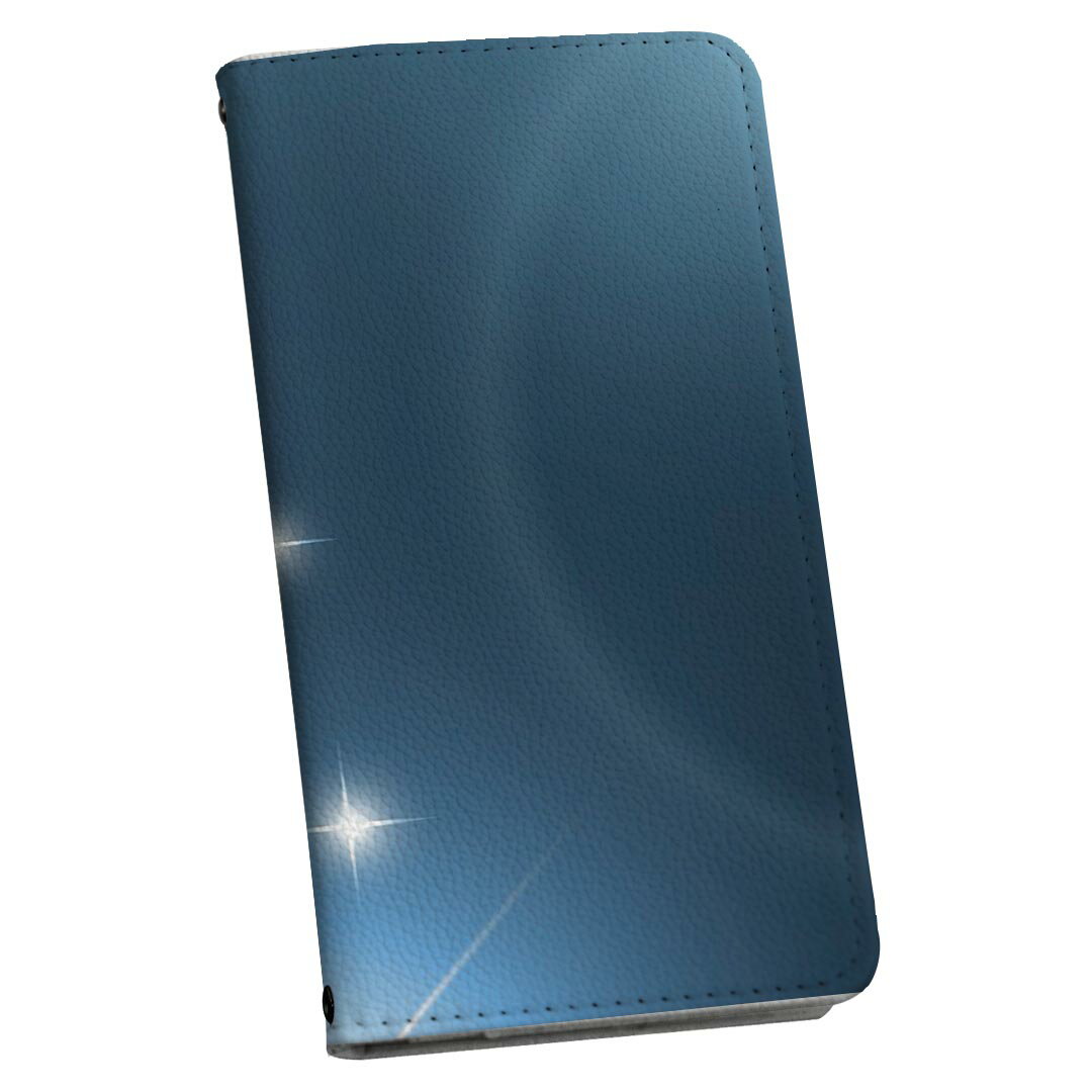 Mobile Phone Cases - iPhone16 6.1インチ 専用 各キャリア iPhone 16 共通対応 ケース カバー 手帳型 マグネット式 ピタッと閉まる レザーケース iphone 16 カード収納 ポケット igcase 000419 キラキラ　光　青