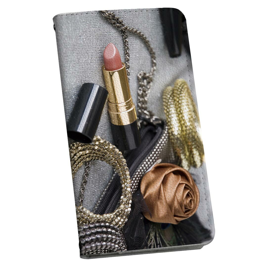 LGV33 Qua phone PX キュア フォン lgv33 ストラップ付き ケース ショルダー スマホ 落下防止 手帳型 マグネット式 ピタッと閉まる スマホカバー 肩掛け 斜めかけ 000948 メイク　お洒落