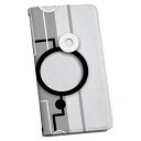 801SH AQUOS zero アクオス ゼロ 専用 ケース カバー 手帳型 マグネット式 ピタッと閉まる レザーケース カード収納 ポケット igcase 001009 模様 モノクロ(2)
