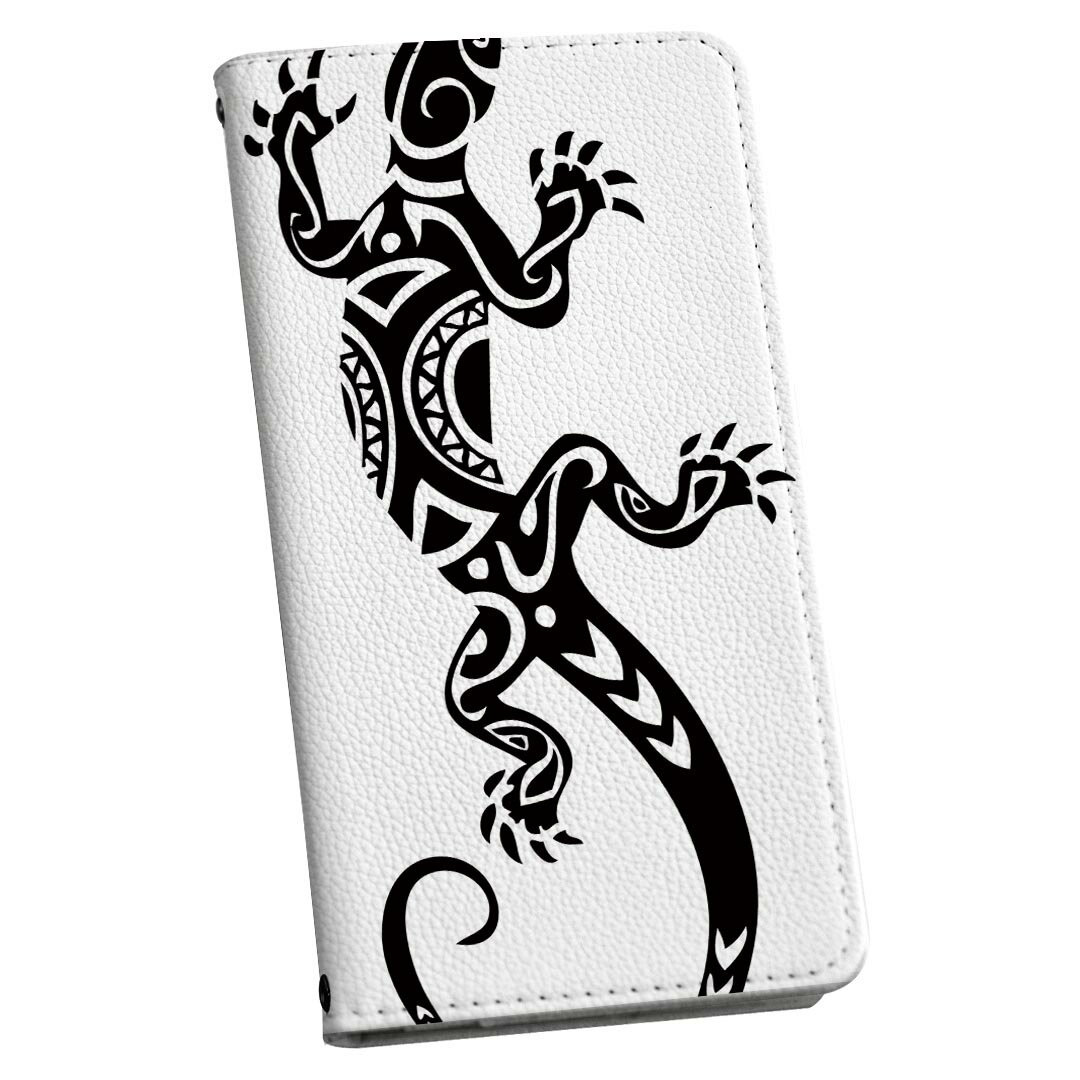 SHV47 AQUOS zero2 アクオス ゼロツー shv47 ストラップ付き ケース ショルダー スマホ 落下防止 手帳型 マグネット式 ピタッと閉まる スマホカバー 肩掛け 斜めかけ 001067 トカゲ　爬虫類