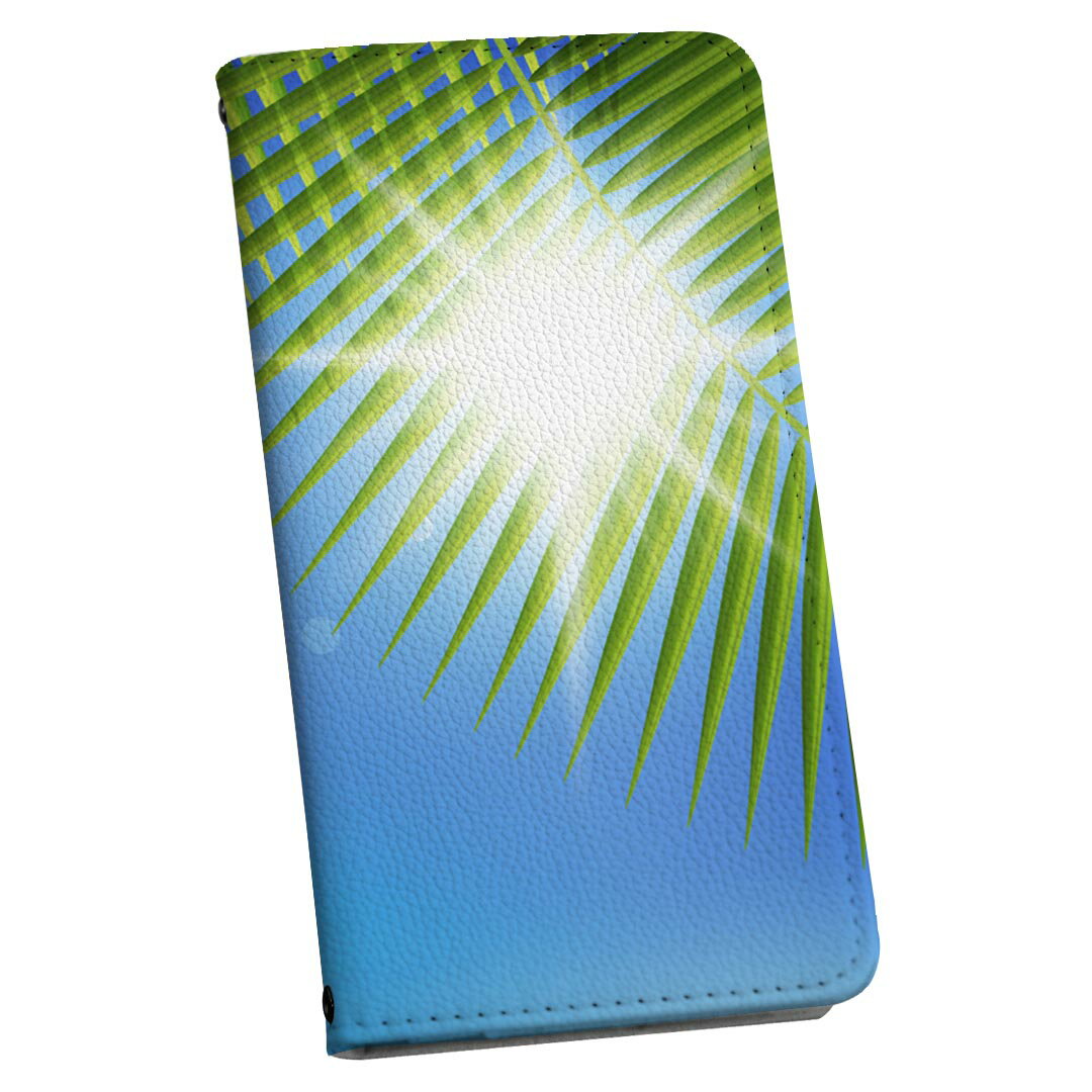 AQUOS sense7 SH-53C SHG10 専用 ケース カバー 手帳型 マグネット式 ピタッと閉まる レザーケース sh53c カード収納 ポケット igcase 001365 砂浜　太陽(2.0)