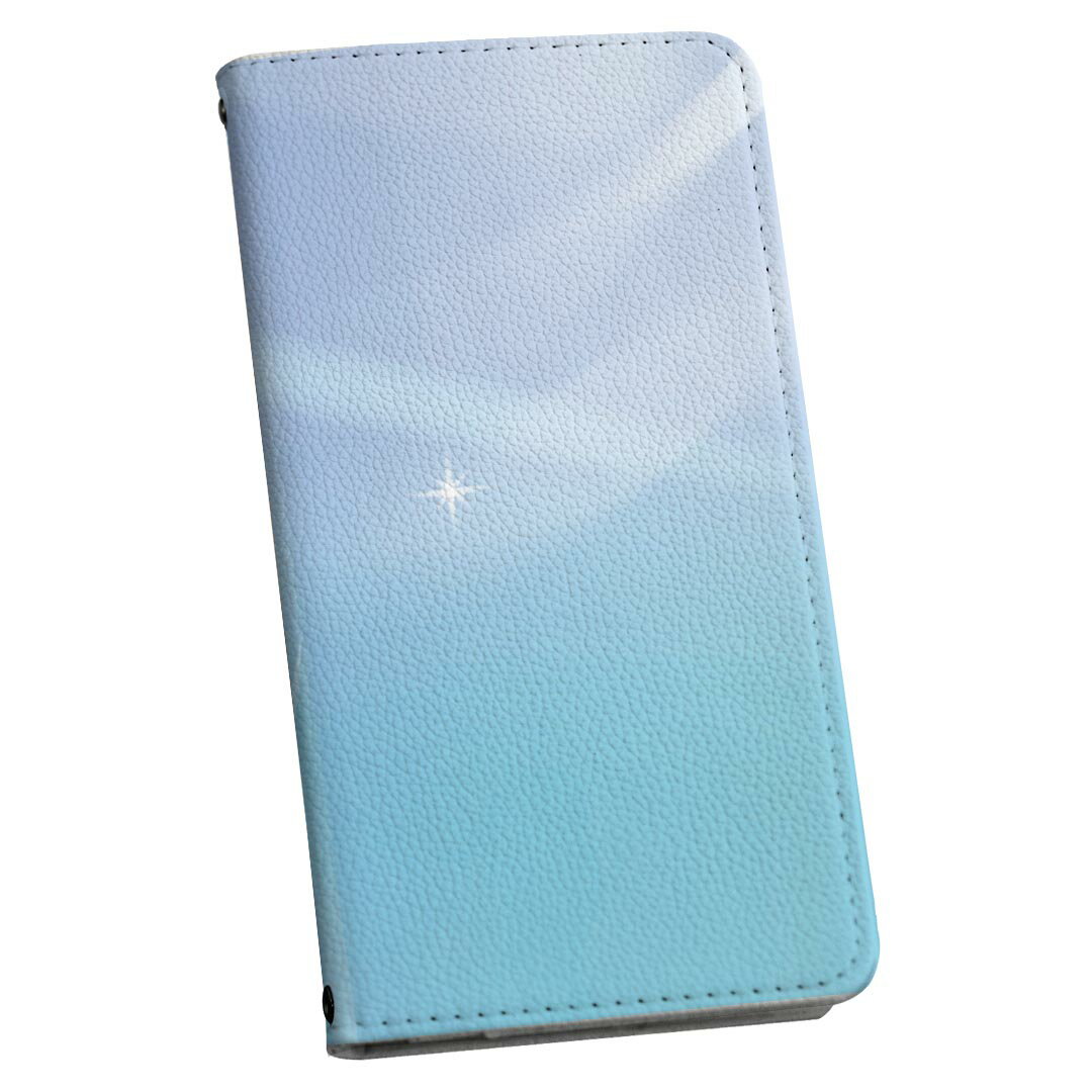 AQUOS R6 SH-51B アクオス 専用 ケース カバー 手帳型 sh51b マグネット式 ピタッと閉まる レザーケース カード収納 ポケット igcase 001726 宇宙　キラキラ