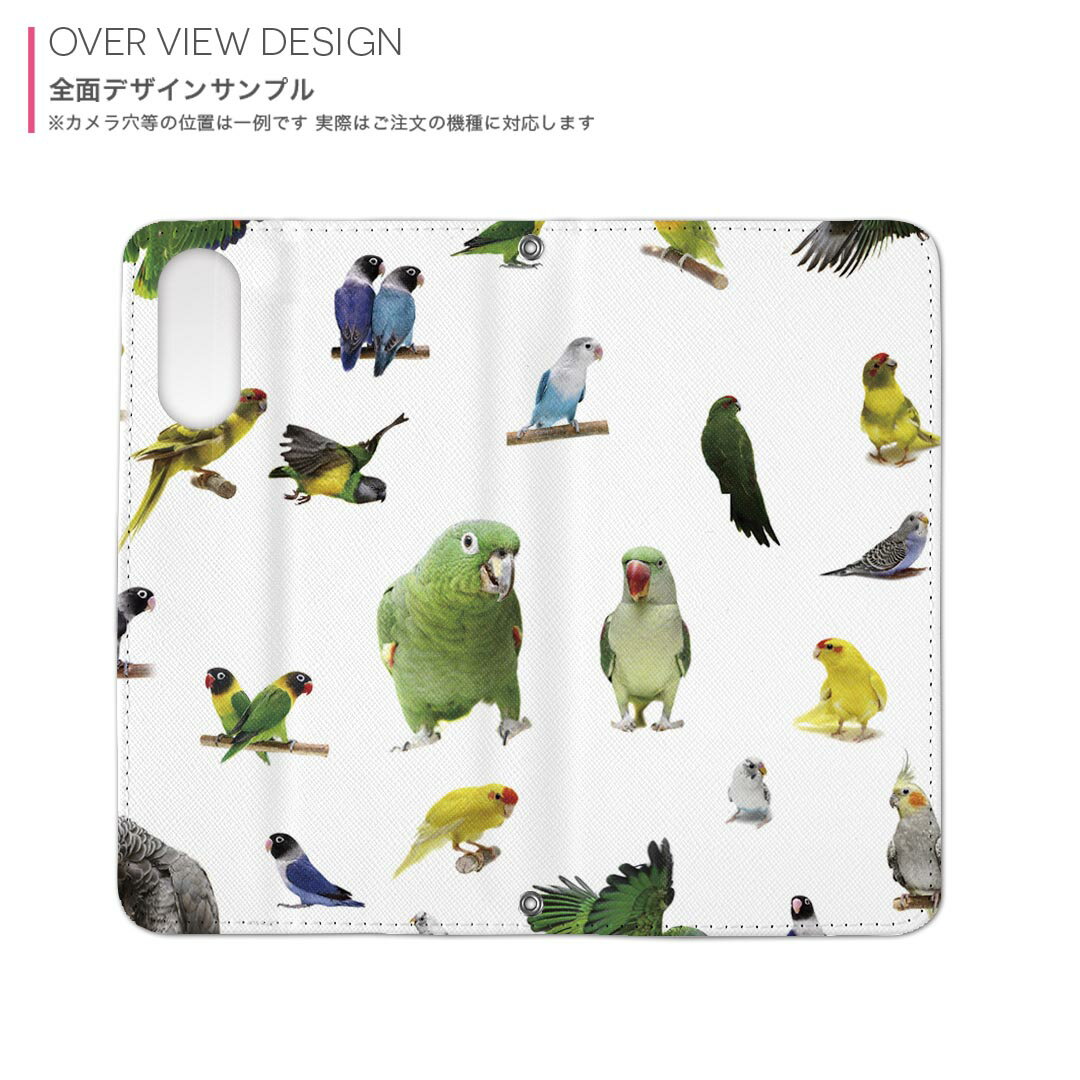 Xperia 5 IV 専用 ケース SO-54C SOG09 A204SO 共通対応 内側プリントso54c 対応 ケース カバー 手帳型 マグネット式 ピタッと閉まる レザーケース カード収納 ポケット 003163 鳥　動物　写真