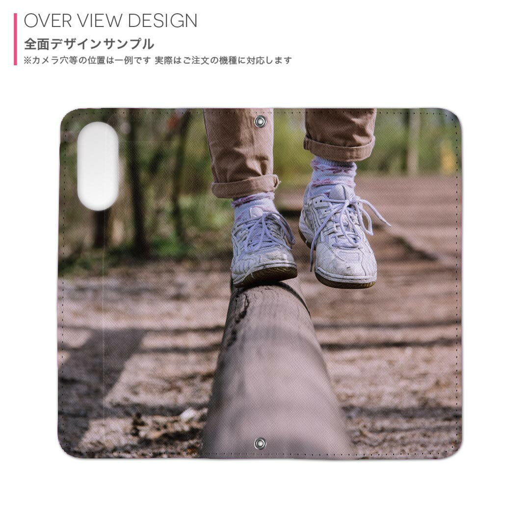 かんたんスマホ4 ケース ZTE かんたんスマホ4 A402ZT 6.1型 内側プリント a402zt 対応 ケース カバー 手帳型 マグネット式 ピタッと閉まる レザーケース カード収納 ポケット 022939 人物　スニーカー　足