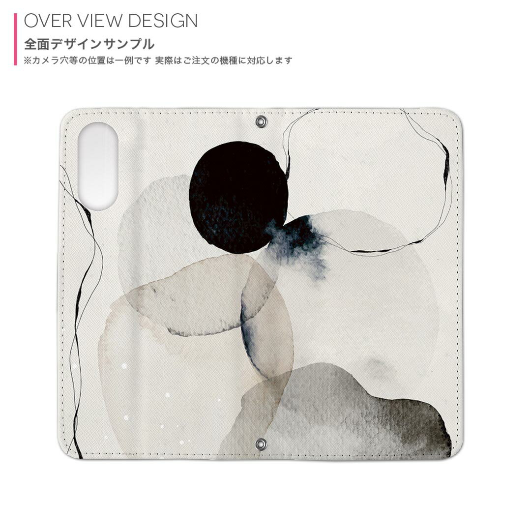 AQUOS Sense4 SH-41A SH-RM15 SH-M15 A003SH 用 内側プリント sh41a 対応カバー 手帳型 マグネット式 ピタッと閉まる レザーケース カード収納 ポケット 033786 模様