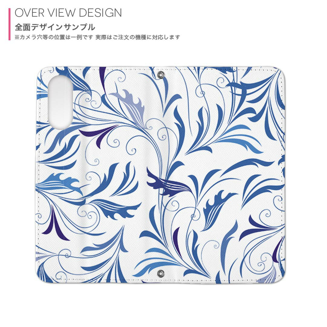 iPhone 16e 用 手帳型ケース ガラスフィルム 2枚 セット 各キャリア 共通対応 手帳型ケース カバー マグネット式 ピタッと閉まる レザーケース カード収納 ポケット igcase 006322 青　ブルー　模様